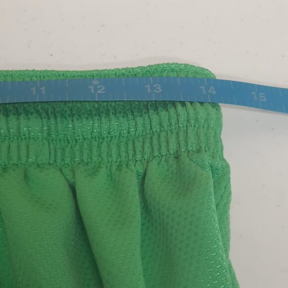 Nike Dri-FIT Basketball Shorts Men's XL Green Black Mesh 11" Inseam 682983-322 - Picture 9 of 11